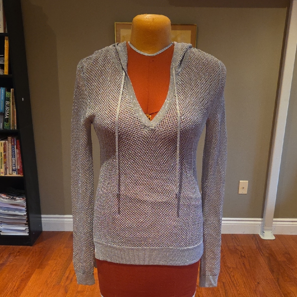 Michael Kors Metallic Knit Sweater